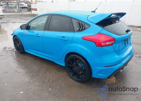 2017 Ford Focus Rs из США, поврежденный, VIN WF0DP3TH1H4121900